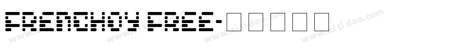 Frenchoy FREE字体转换